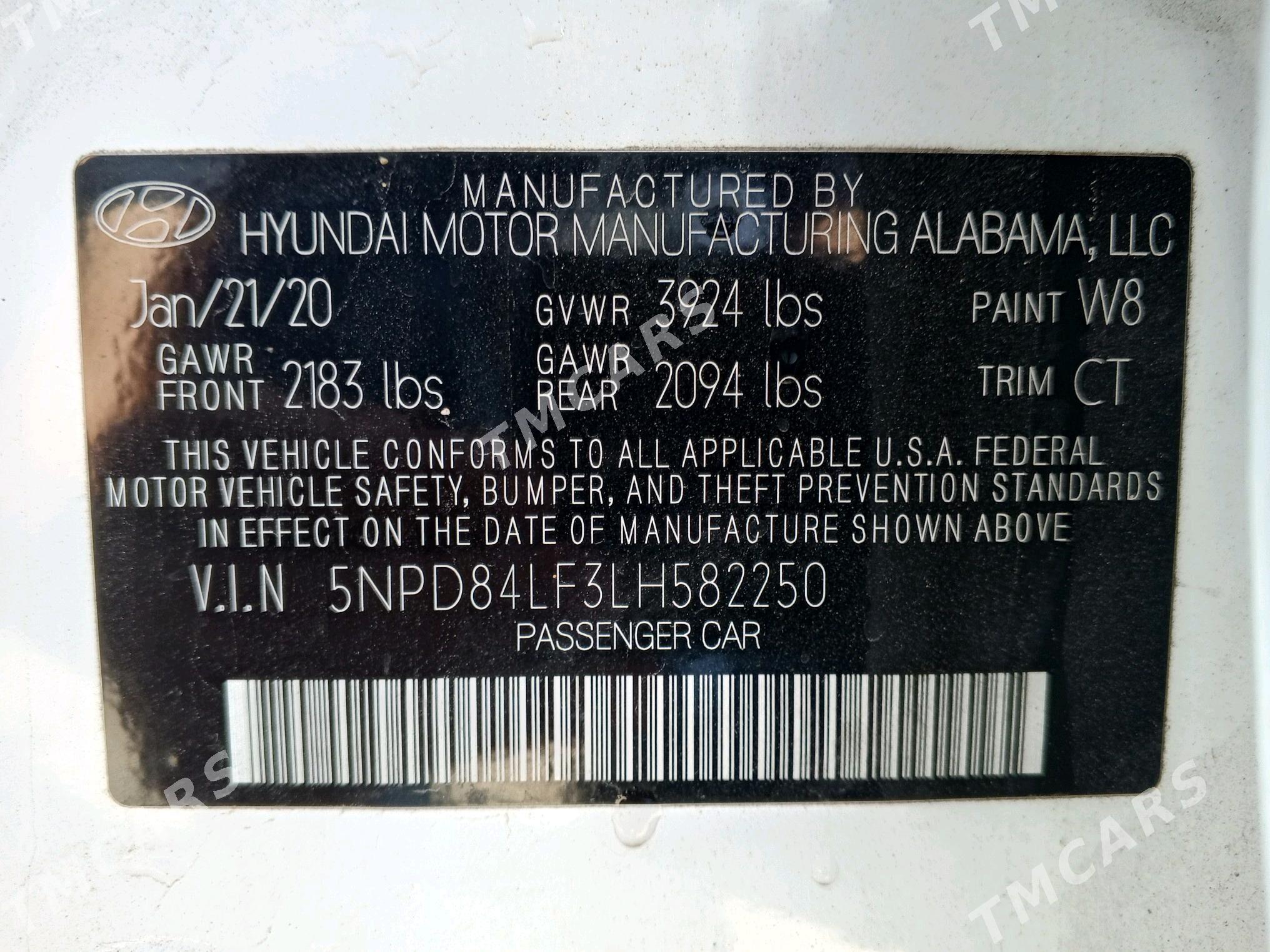 Hyundai Elantra 2020 - 220 000 TMT - Мары - img 6
