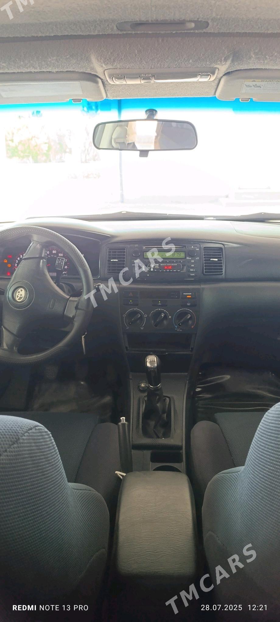 Toyota Corolla 2004 - 124 000 TMT - Шабатский этрап - img 3