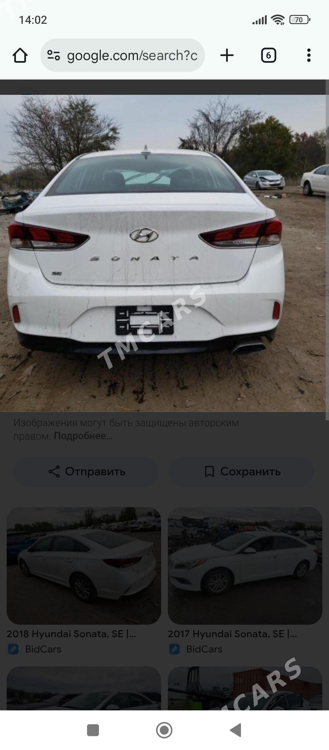 Hyundai Sonata 2019 - 185 000 TMT - Atatürk köç. - img 2