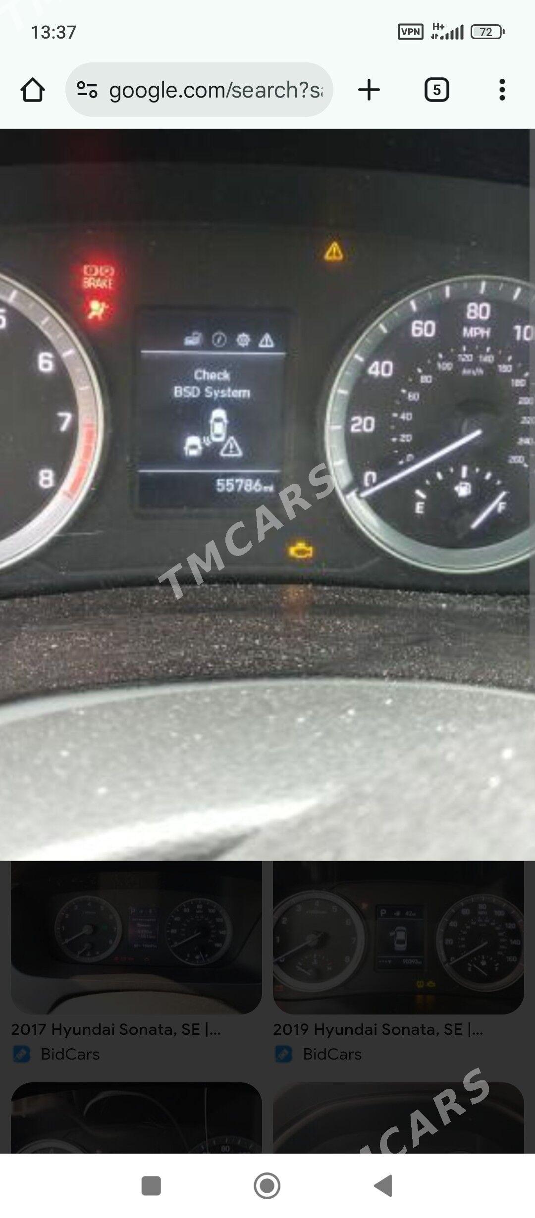 Hyundai Sonata 2019 - 185 000 TMT - Atatürk köç. - img 5