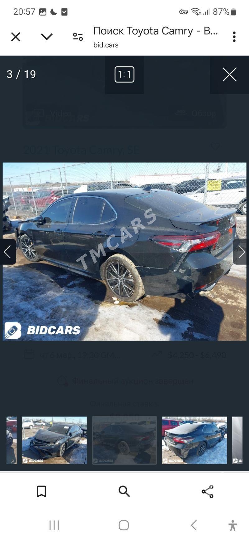 Toyota Camry 2020 - 244 000 TMT - Мары - img 7