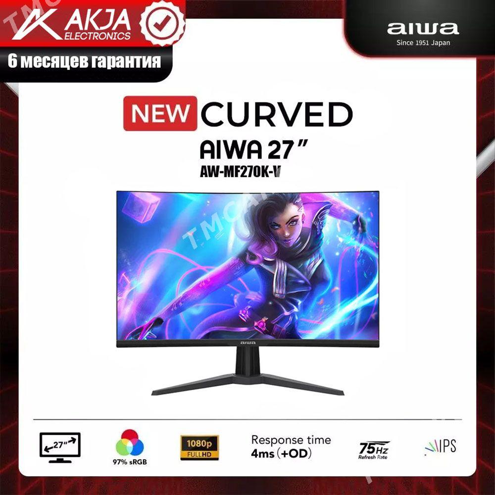 Новый Монитор Aiwa 27" Curved MF270K-V - Ашхабад - img 4