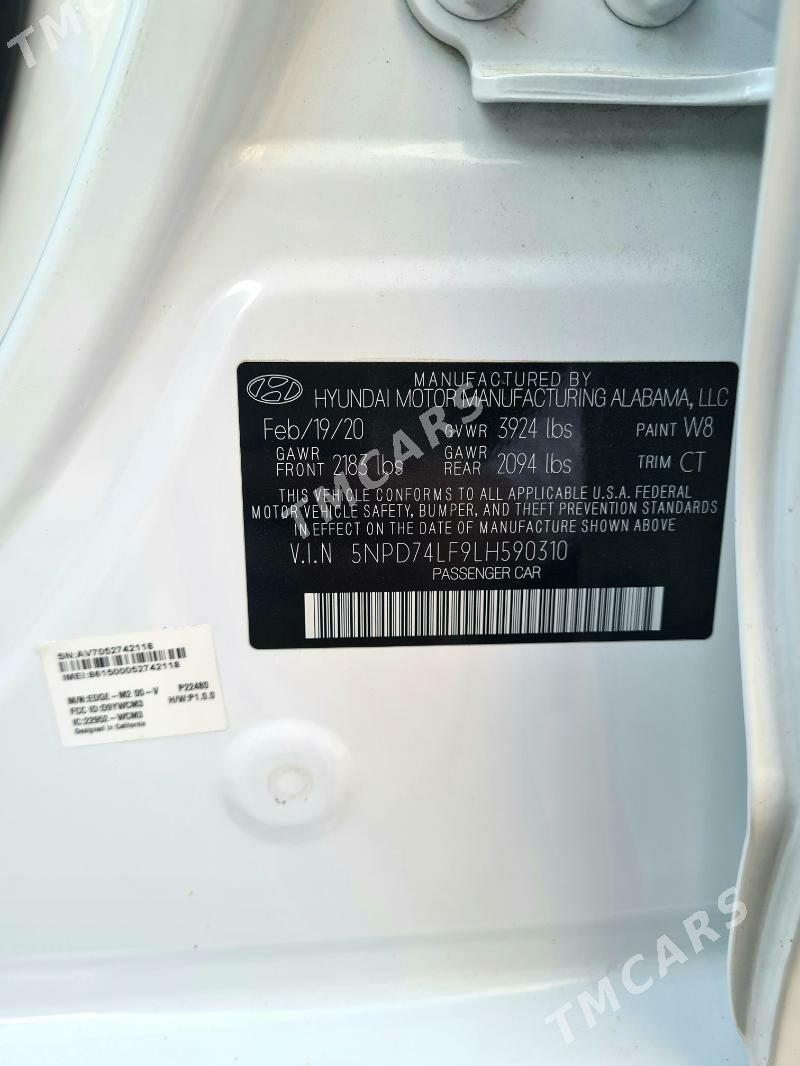 Hyundai Elantra 2020 - 228 000 TMT - Ашхабад - img 4