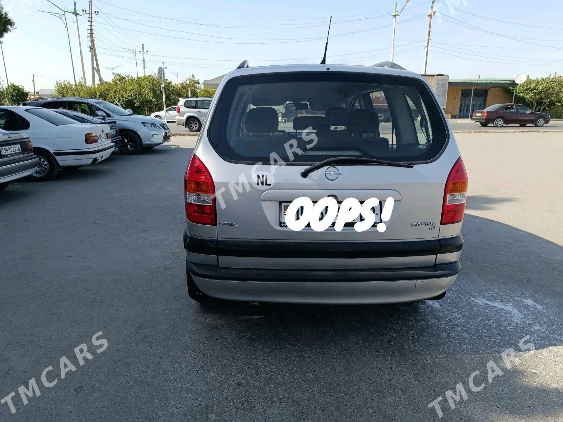Opel Zafira 2002 - 96 000 TMT - Türkmenabat - img 8