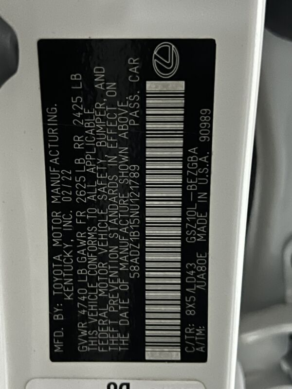 Lexus ES 350 2022 - 676 000 TMT - 15-nji tapgyr - img 10