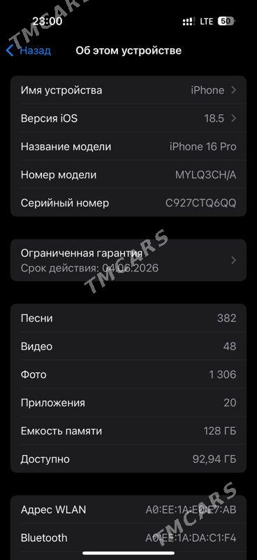 iphone 16 pro 2 sim - Aşgabat - img 3