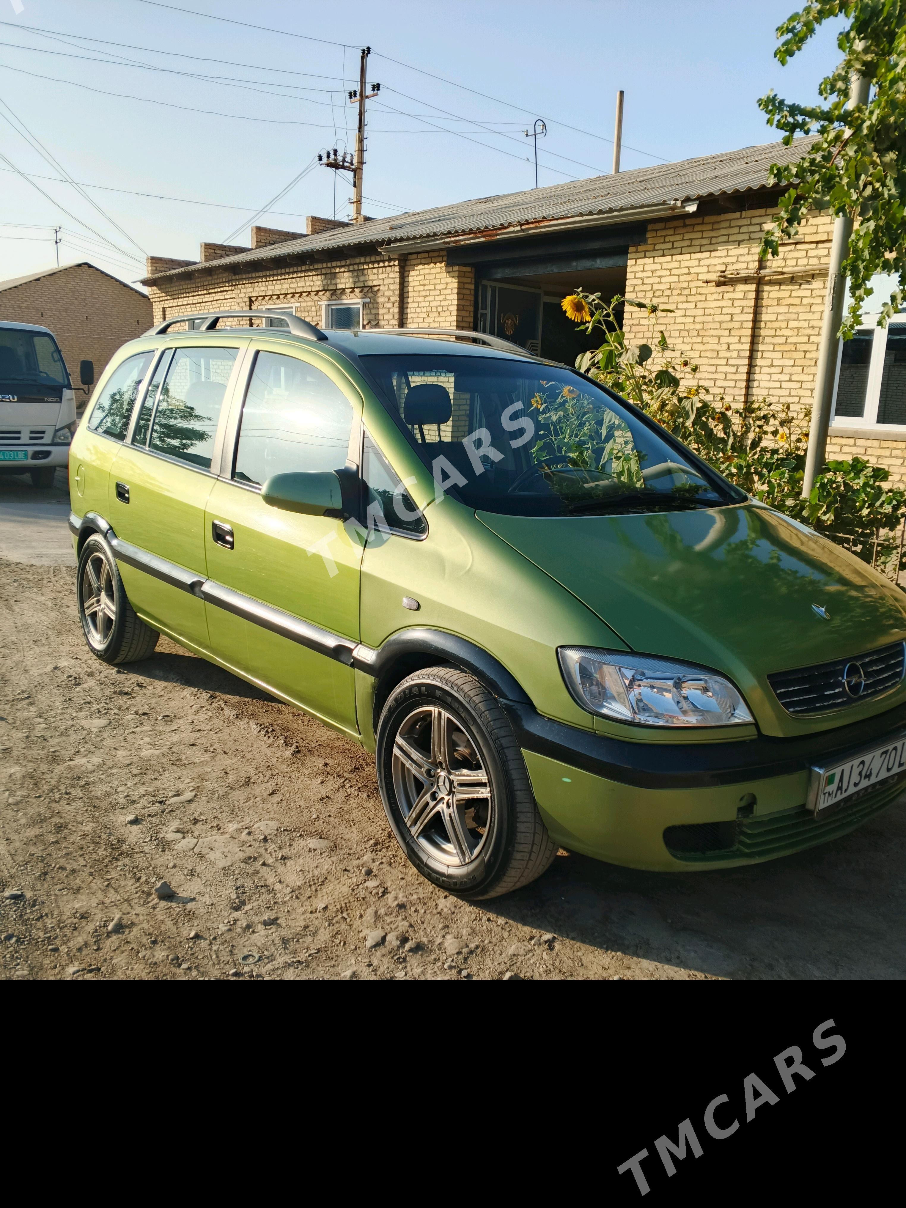 Opel Zafira 2000 - 75 000 TMT - Саят - img 2