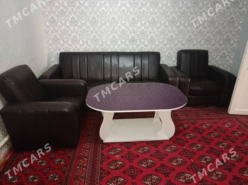 кожено диван и кресло - Türkmenabat - img 2