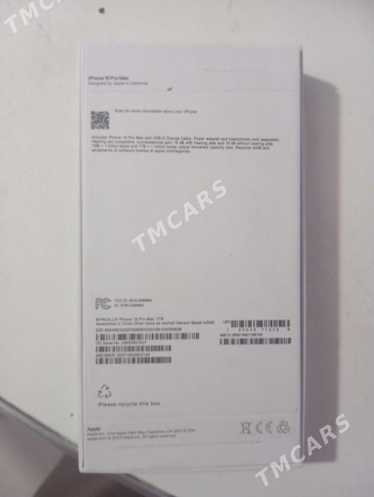 iPhone 16 pro Max - Эсенгулы - img 3