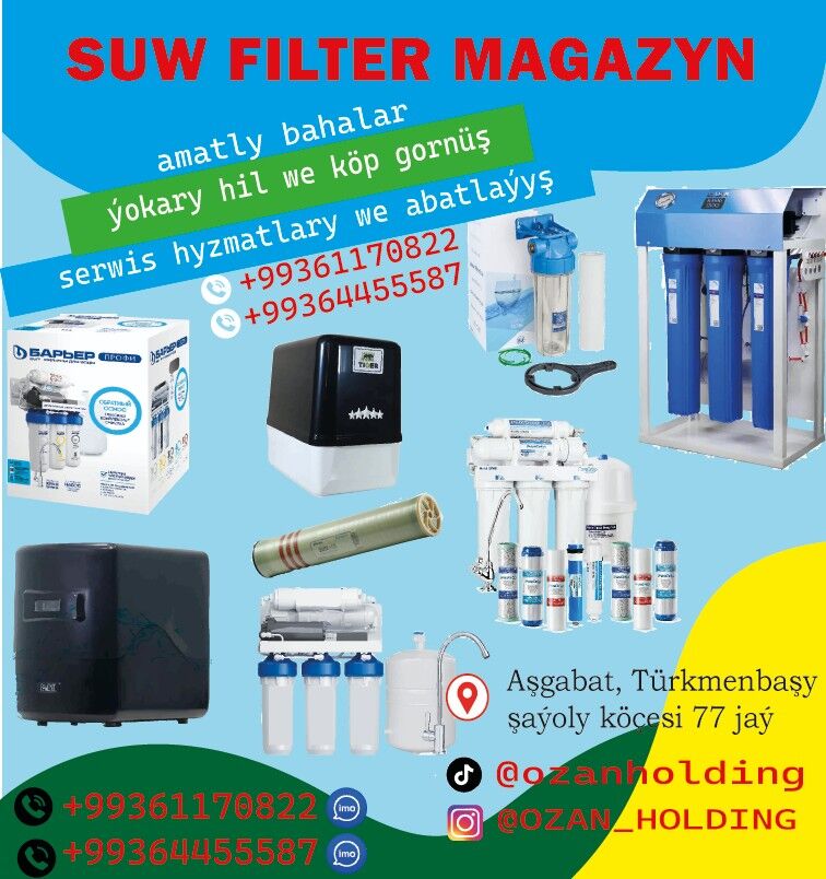 OZAN suw arassalama  filter hy - Aşgabat - img 3
