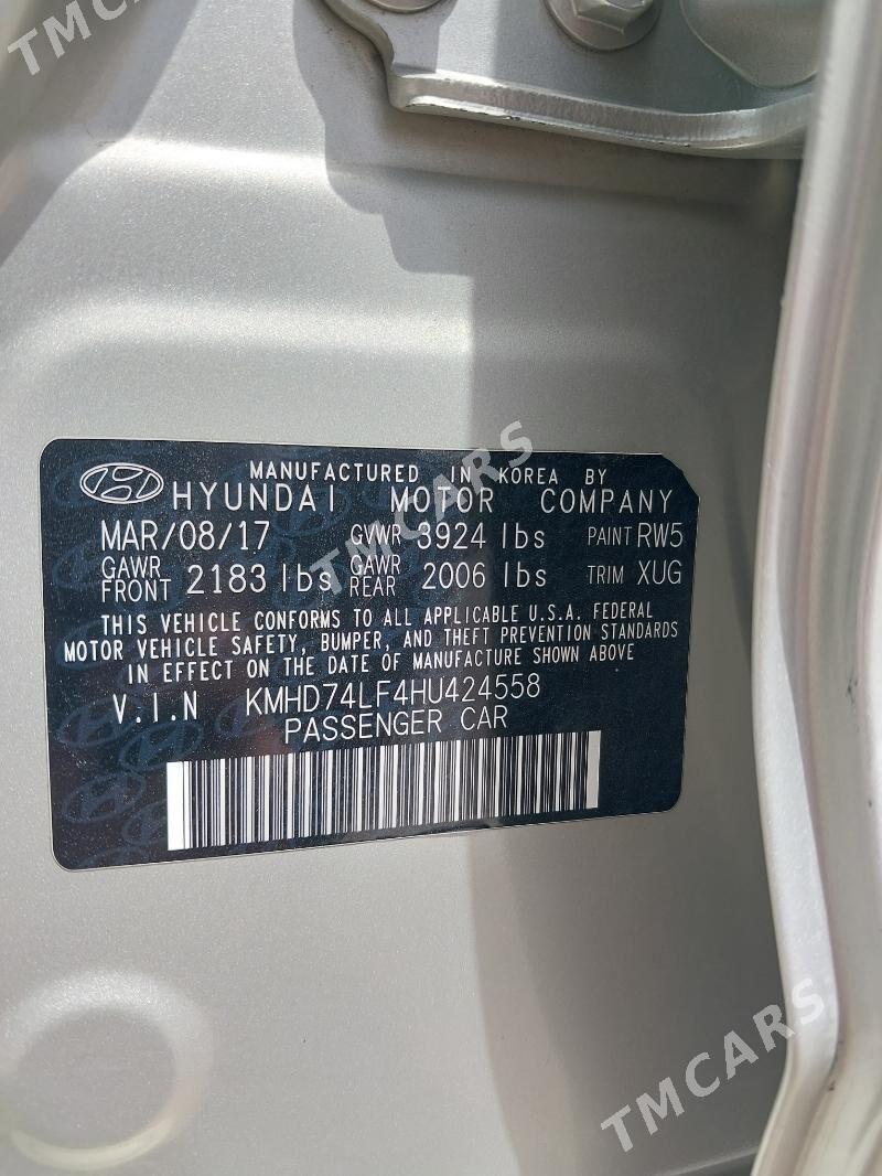 Hyundai Elantra 2017 - 190 000 TMT - Аркадаг - img 6