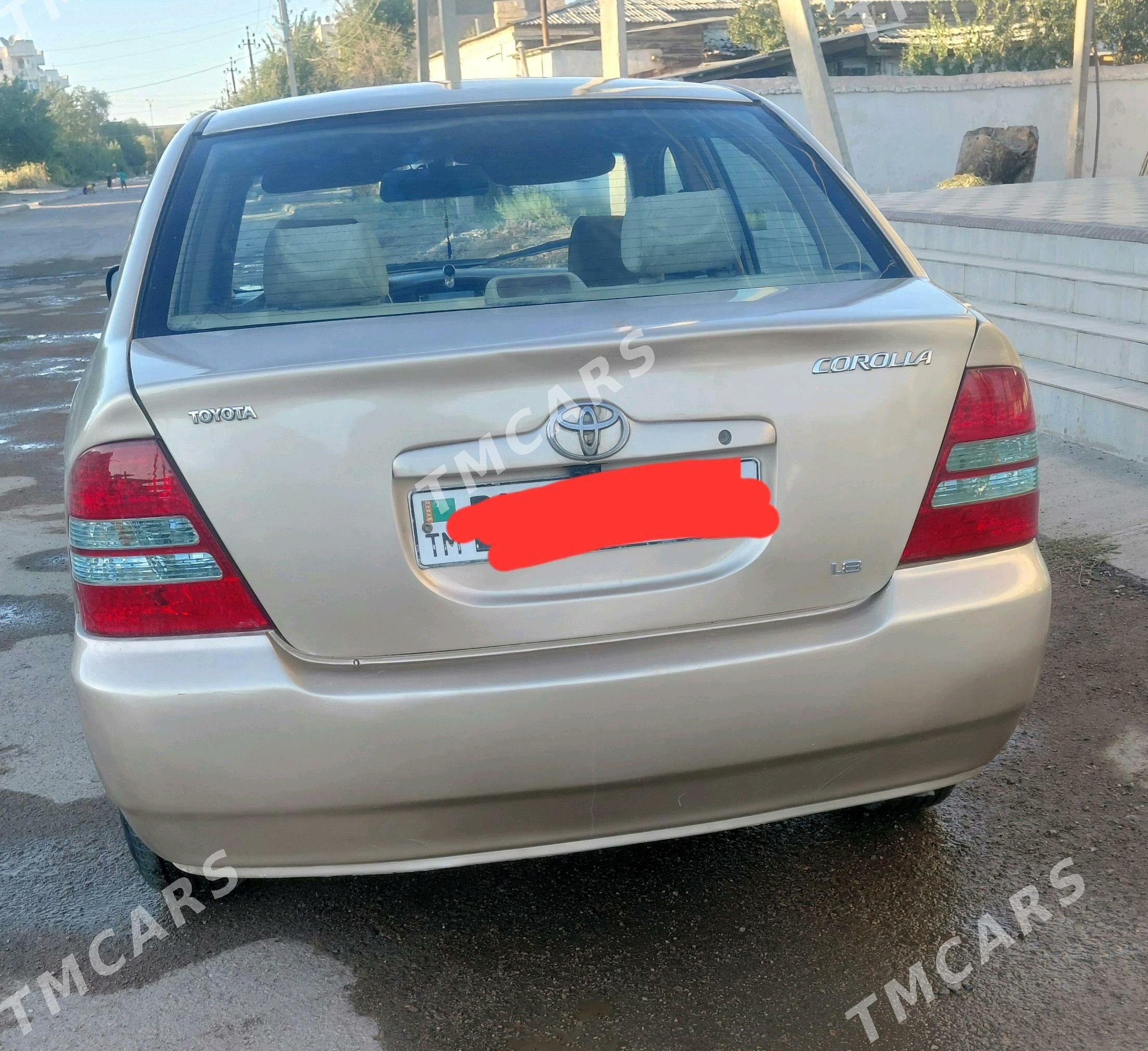 Toyota Corolla 2002 - 110 000 TMT - Дашогуз - img 3