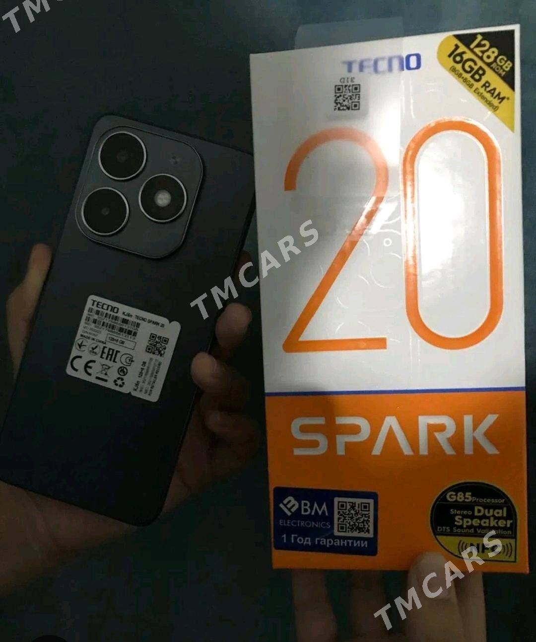 tecno spark 20 16/128 - Балканабат - img 1