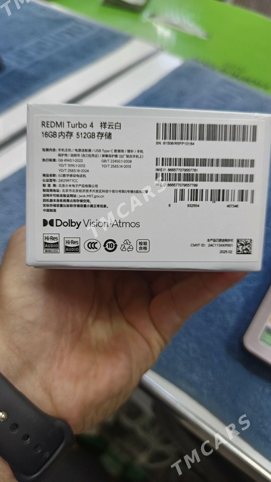 redmi turbo 4 16.512 - Daşoguz - img 2