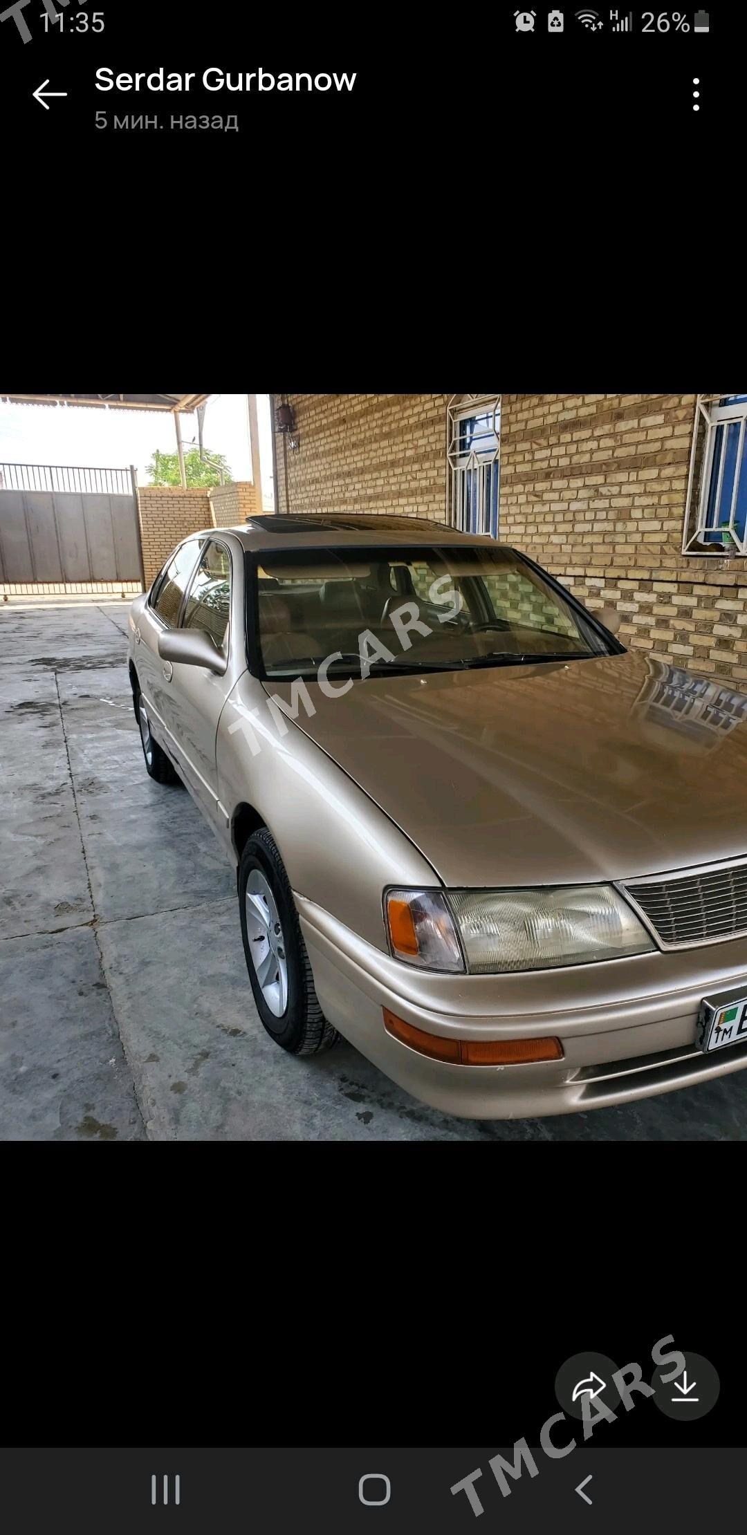 Toyota Avalon 1997 - 120 000 TMT - Мары - img 2