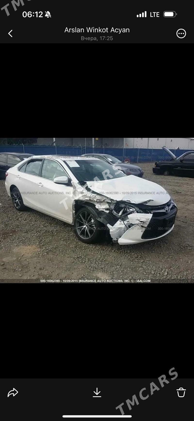 Toyota Camry 2015 - 290 000 TMT - Ашхабад - img 6