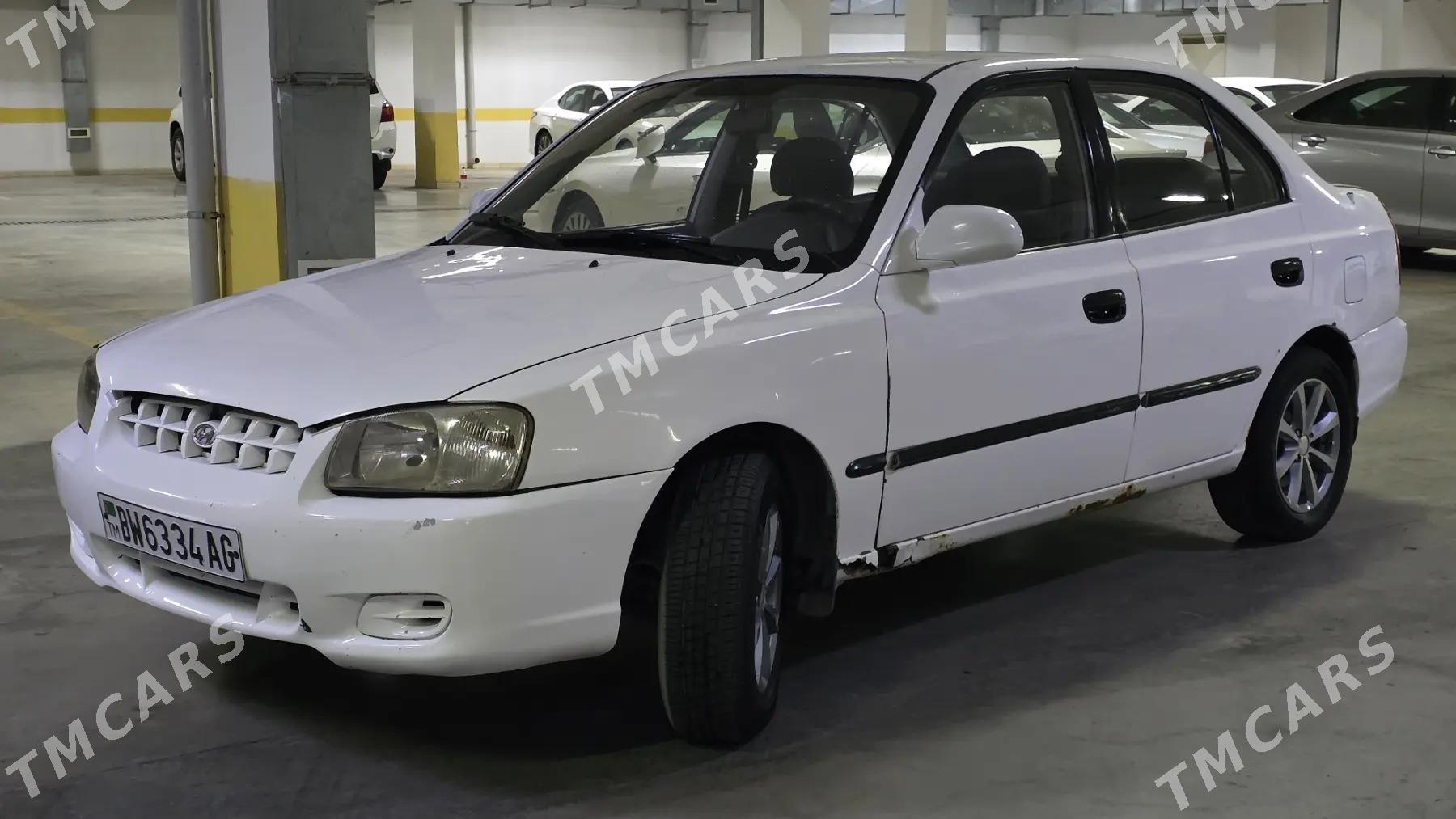 Hyundai Accent 2000 - 36 000 TMT - ул. Московская (10 йыл абаданчылык ш.) - img 2
