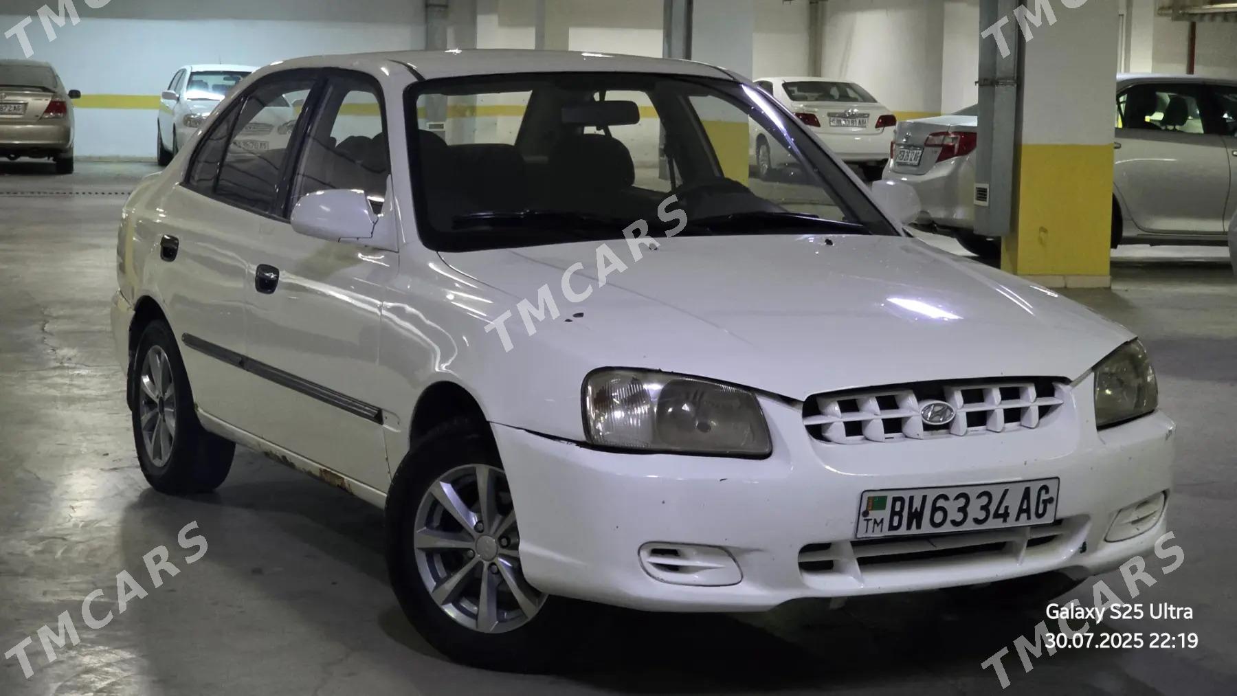 Hyundai Accent 2000 - 36 000 TMT - ул. Московская (10 йыл абаданчылык ш.) - img 4