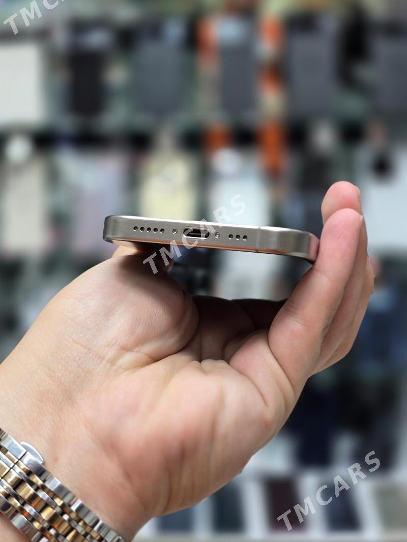 iphone 15 pro 100% 128gb 2sim - Aşgabat - img 3
