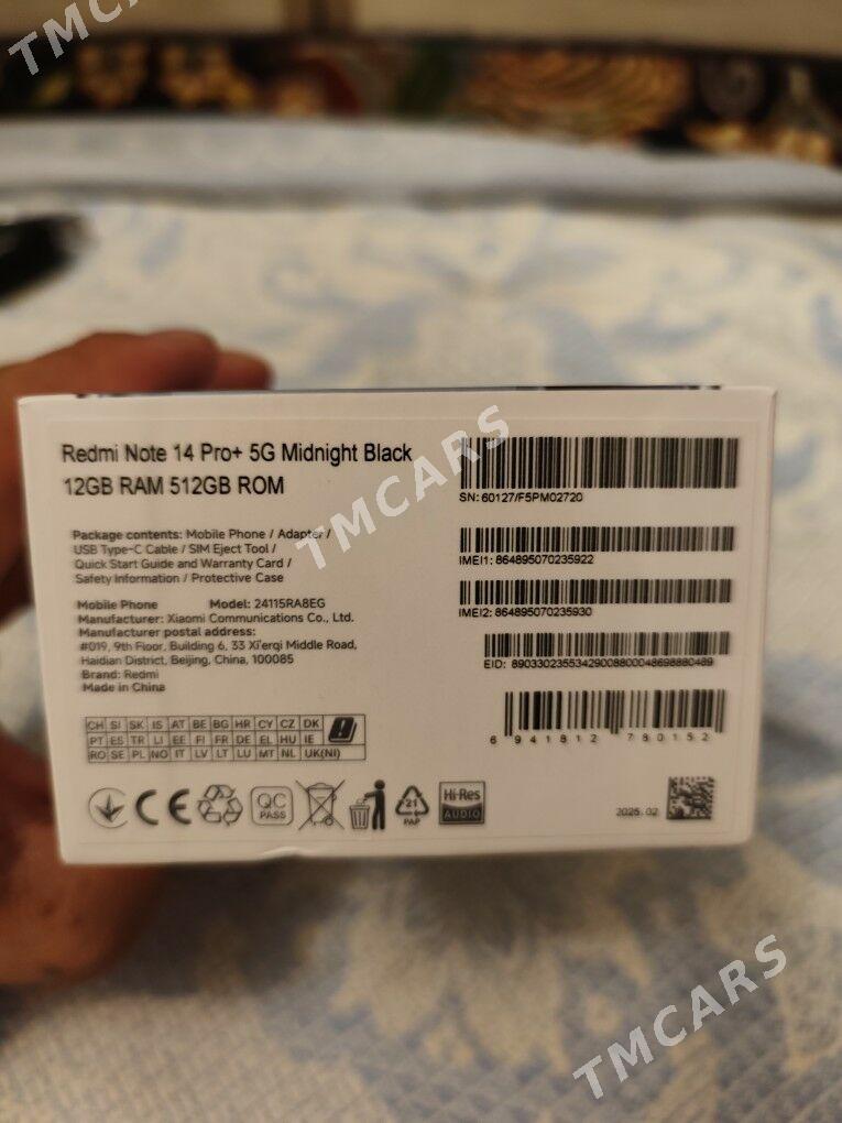 redmi 14 pro plus 12 512gb - Ашхабад - img 3