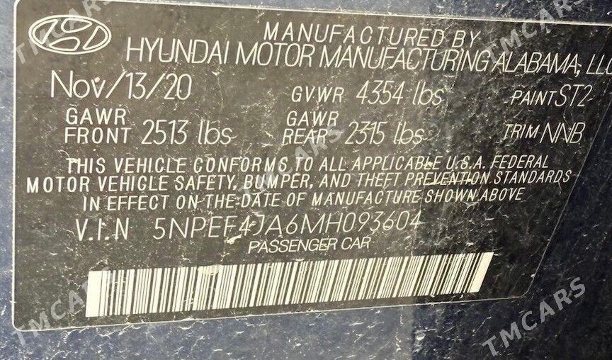 Hyundai Sonata 2021 - 240 000 TMT - Ашхабад - img 2