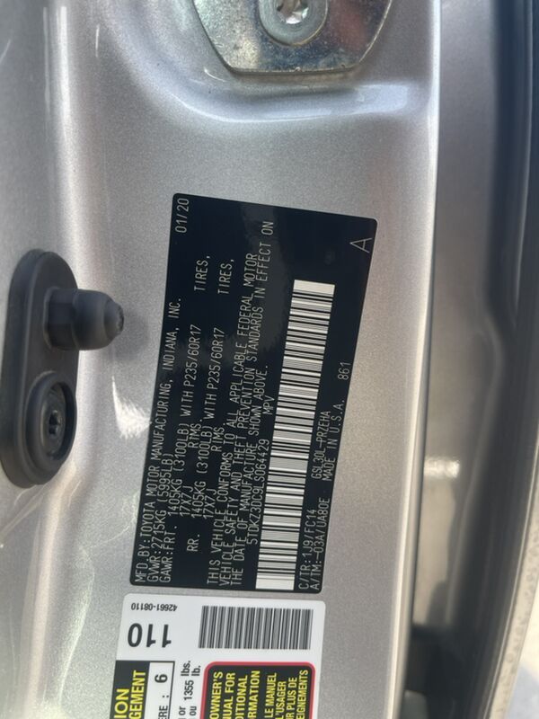 Toyota Sienna 2020 - 400 000 TMT - Туркменабат - img 9