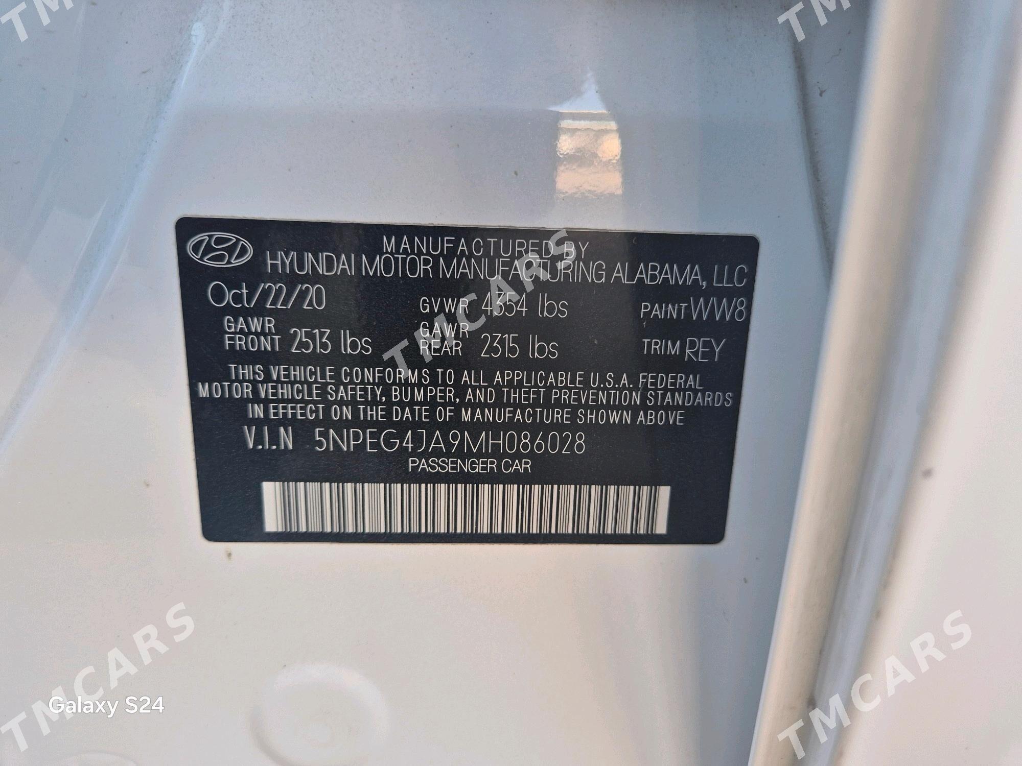 Hyundai Sonata 2020 - 255 000 TMT - Daşoguz - img 3