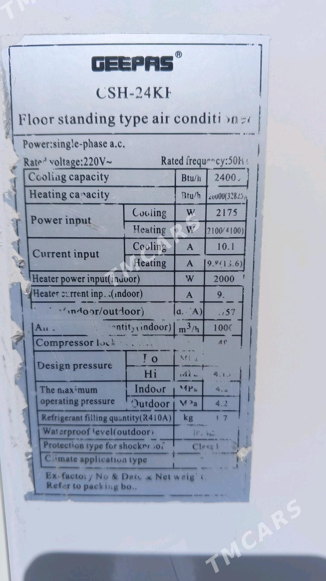 Şkaf Шкаф 220 v/24 btu - Aşgabat - img 2