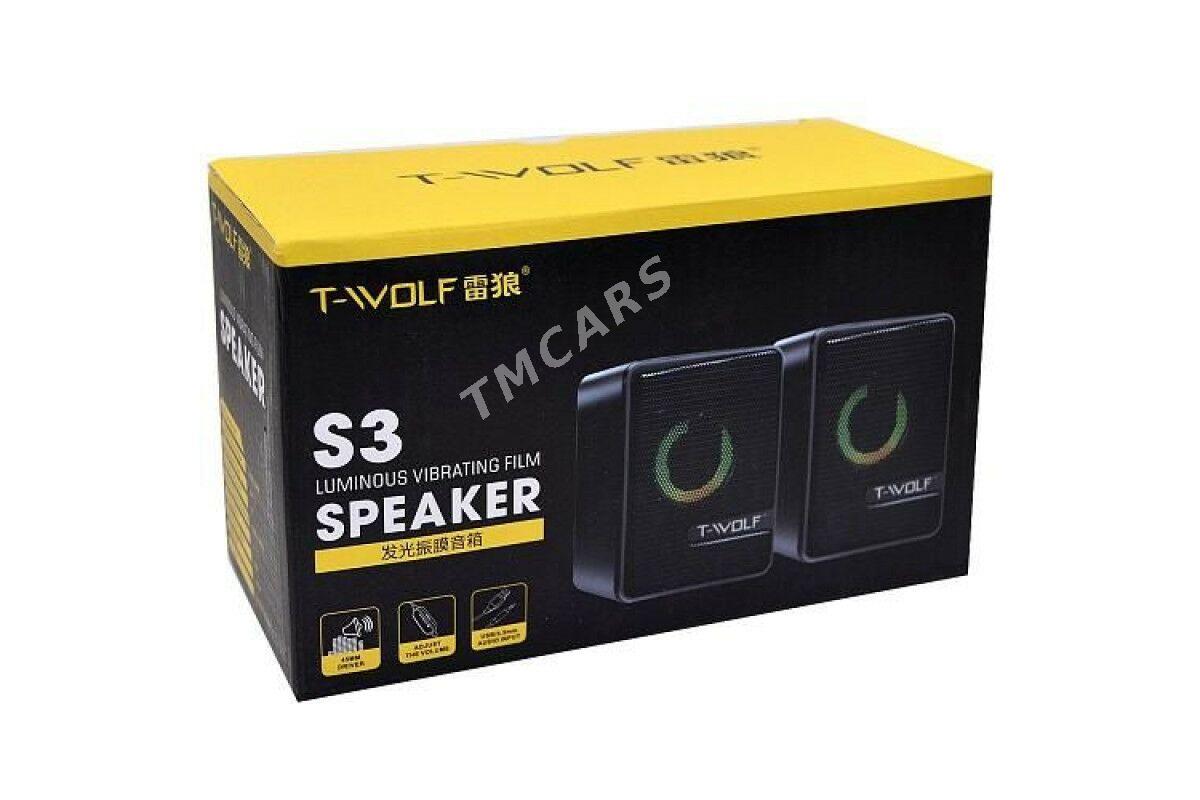 Колонки T-WOLF S3 RGB - Türkmenabat - img 2