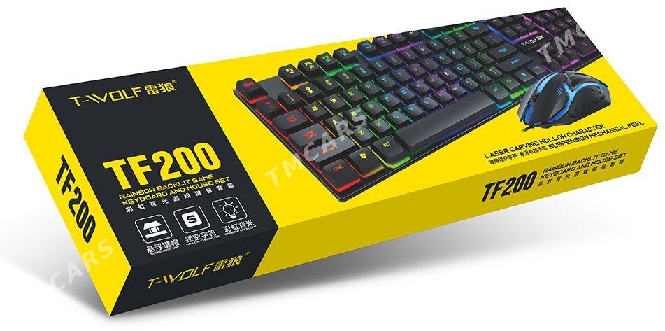 клавиатура Twolf RGB+мышьRGB - Туркменабат - img 2