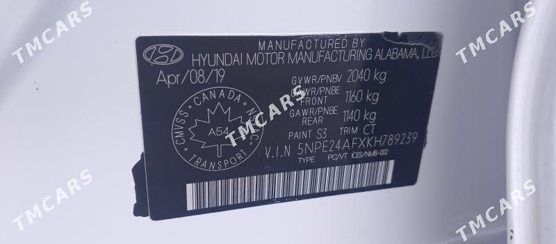 Hyundai Sonata 2019 - 185 000 TMT - Aşgabat - img 3