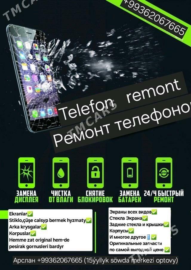 Telefon remont Ремонт телефоно - Aşgabat - img 3