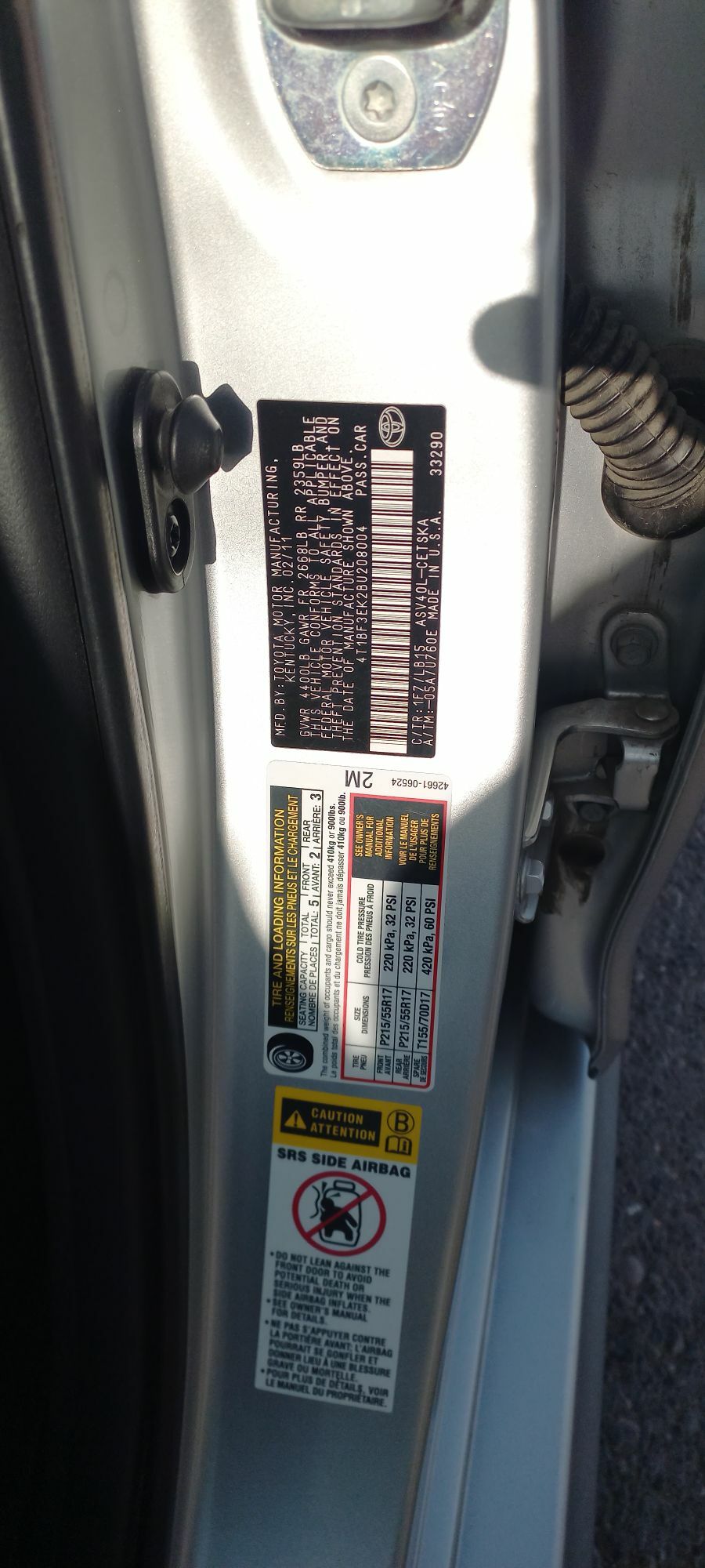 Toyota Camry 2011 - 250 000 TMT - Parahat 1 - img 8
