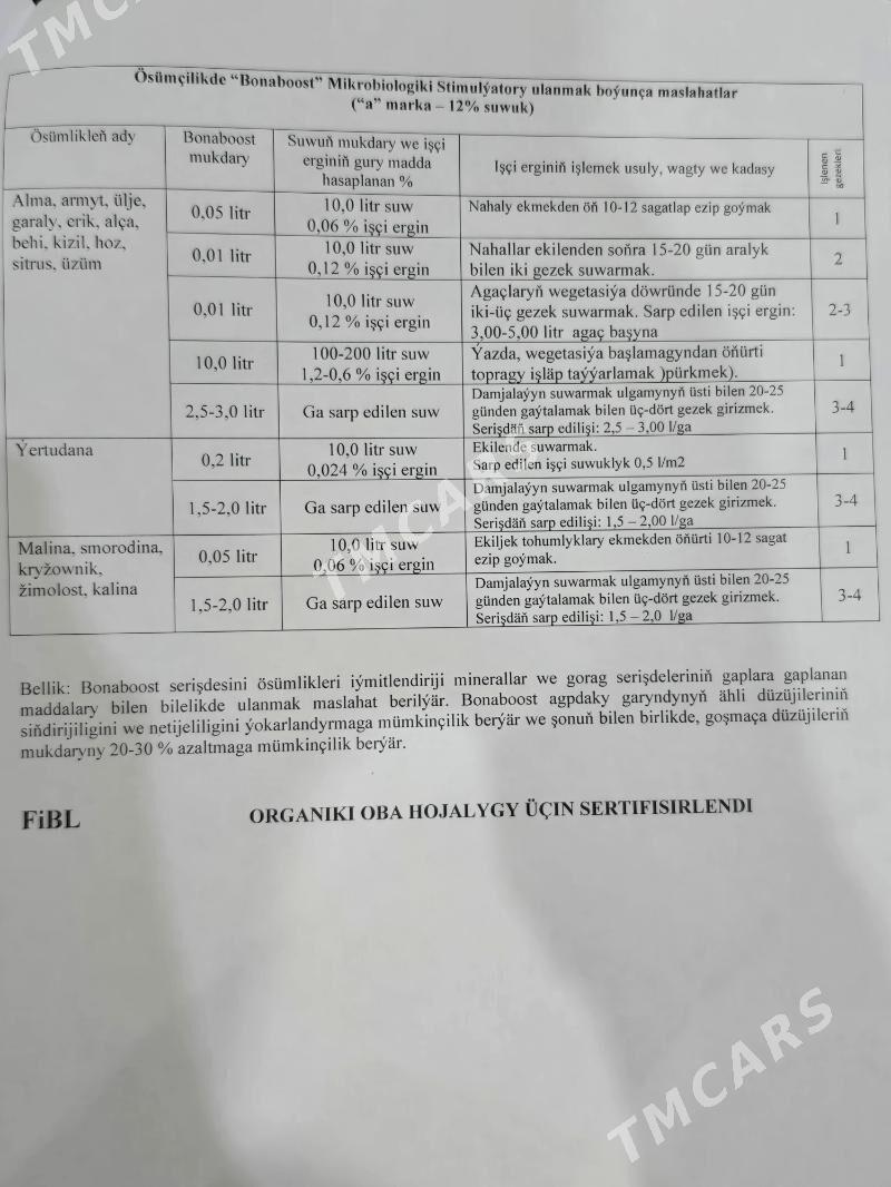 Dökün suwuk Bona Plant - Ашхабад - img 9