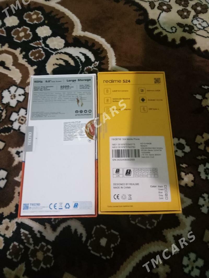Tekno realmi s24 karopgalar - Aşgabat - img 2