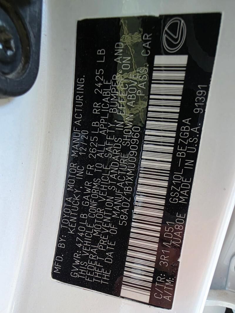 Lexus ES 350 2020 - 520 000 TMT - Mary - img 9