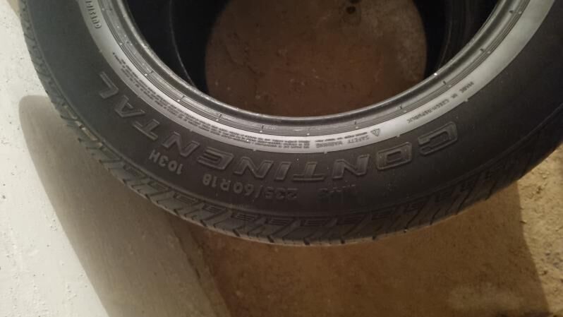 Teker CONTINENTAL 235/60/18 1 500 TMT - Ашхабад - img 2