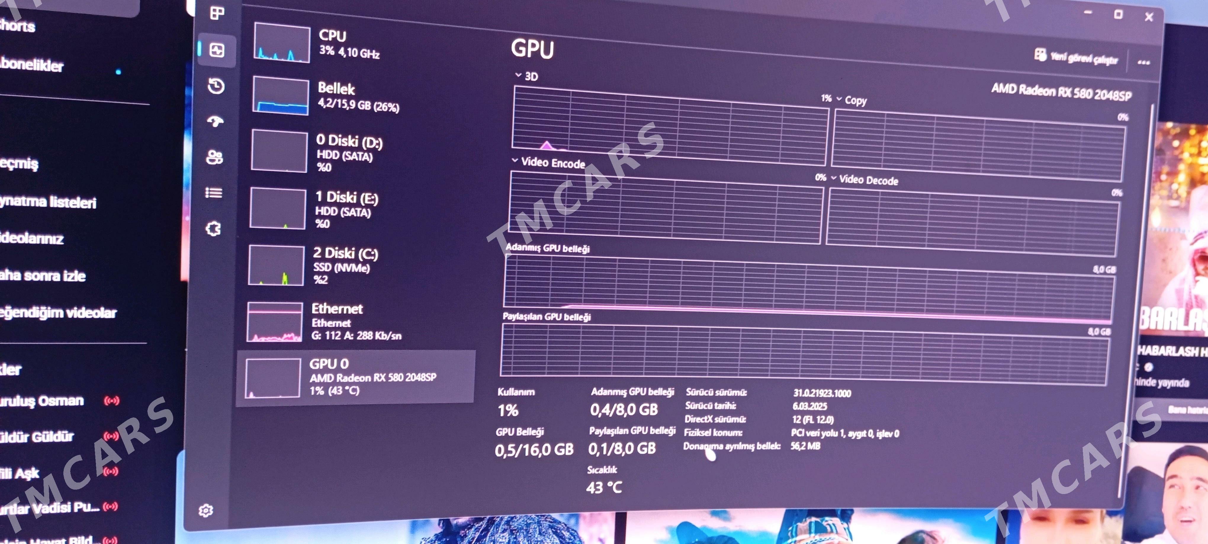 Rx 580 - Ашхабад - img 2