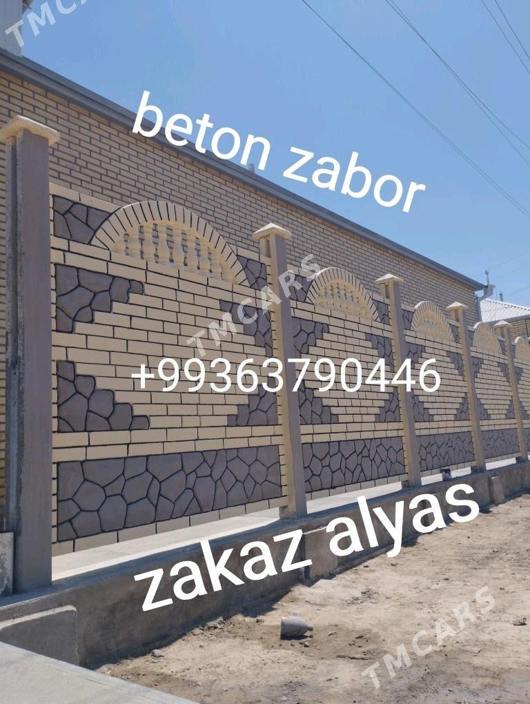 beton zaborlar (hayat) - Ýolöten - img 10