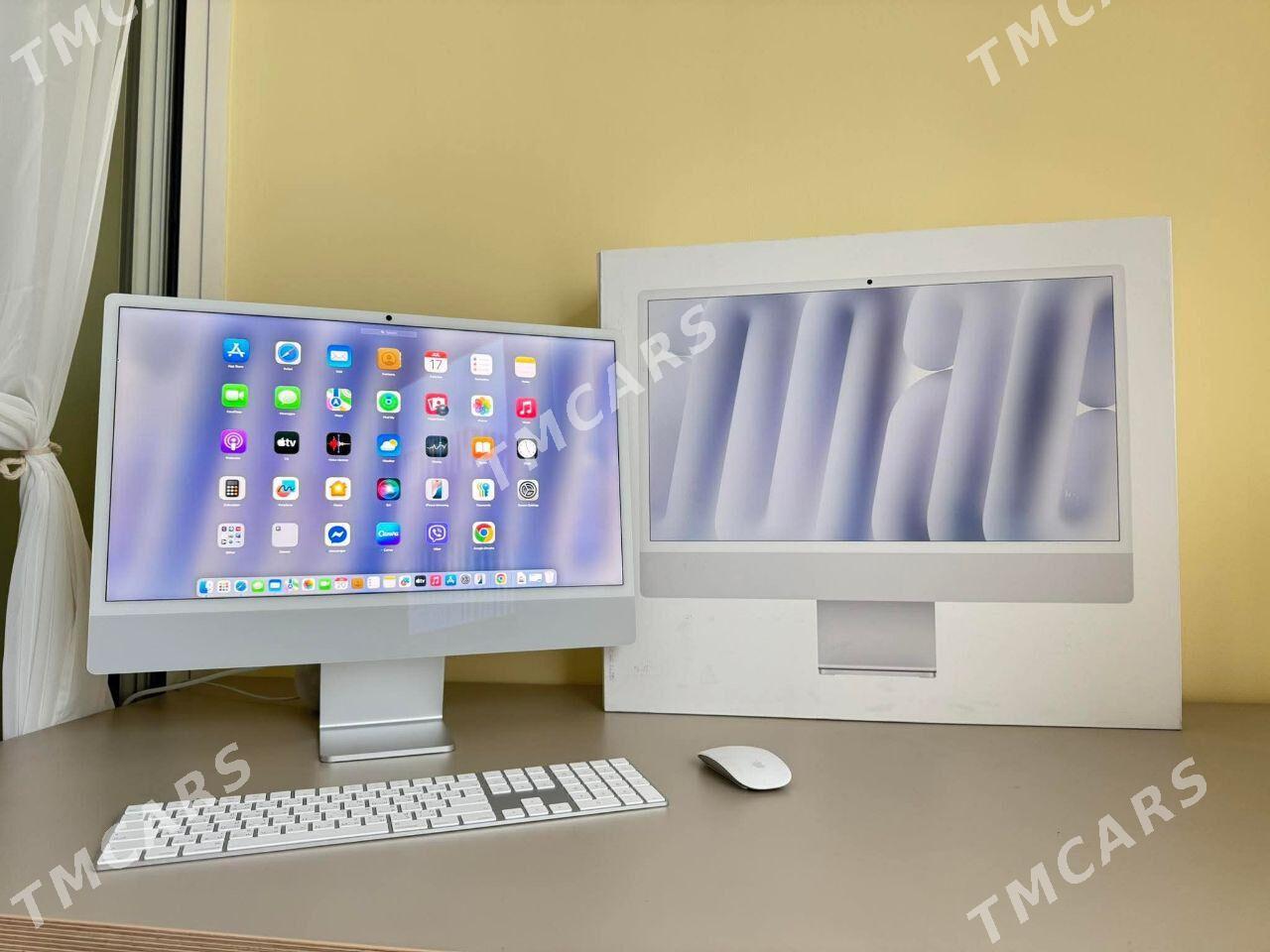 iMac 24/M4/16GB/256GB/SILVER - Aşgabat - img 6