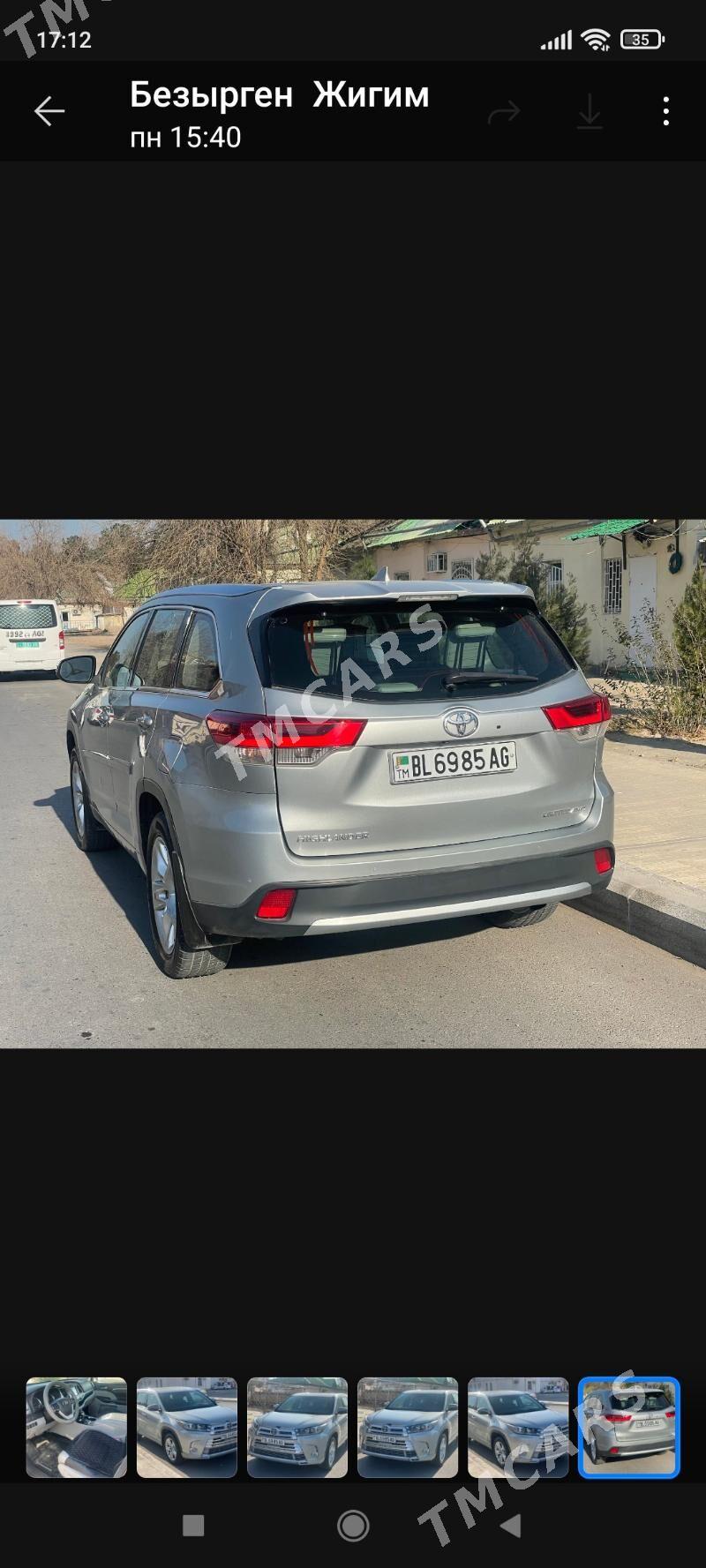 Toyota Highlander 2017 - 440 000 TMT - Aşgabat - img 6