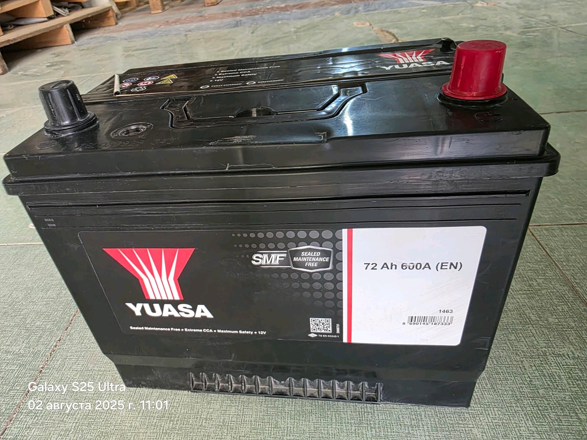 Yuasa 72 akkumlyator 400 TMT - Hitrowka - img 4