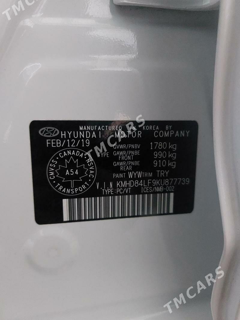 Hyundai Elantra 2019 - 225 000 TMT - Aşgabat - img 10