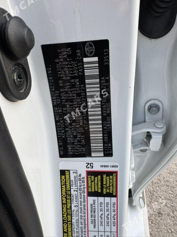 Toyota Camry 2020 - 390 000 TMT - Balkanabat - img 8