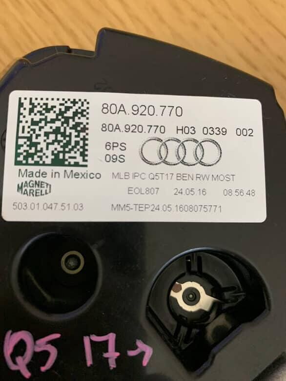 spedometr audi q5 4 000 TMT - 11 mkr - img 2
