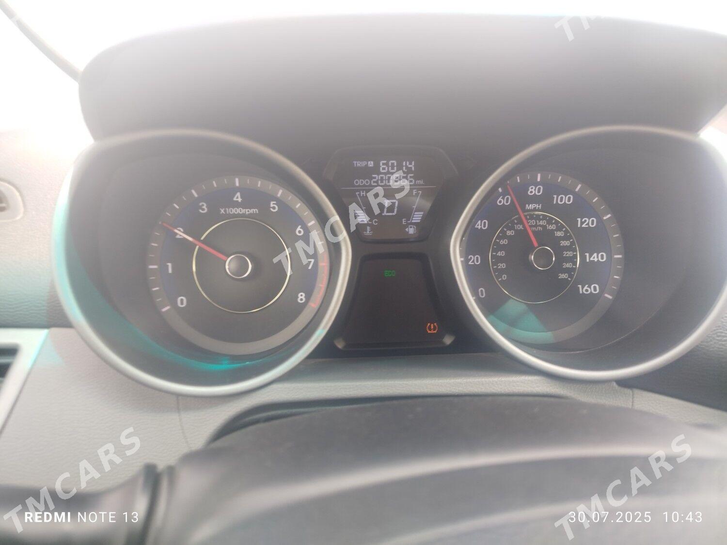 Hyundai Elantra 2011 - 156 000 TMT - Ашхабад - img 3