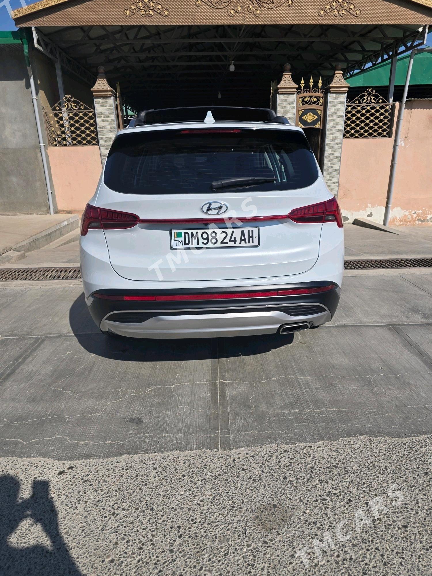 Hyundai Santa Fe 2022 - 480 000 TMT - Бахарден - img 4