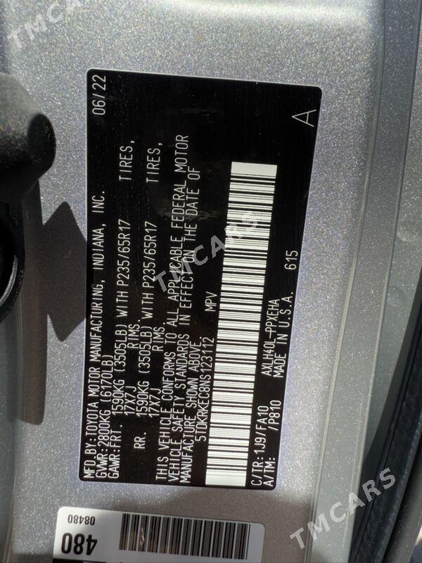 Toyota Sienna 2022 - 510 000 TMT - Mary - img 7