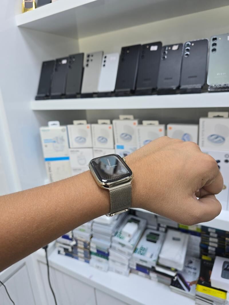 Apple watch 7 45 Stanlies stee - Aşgabat - img 3