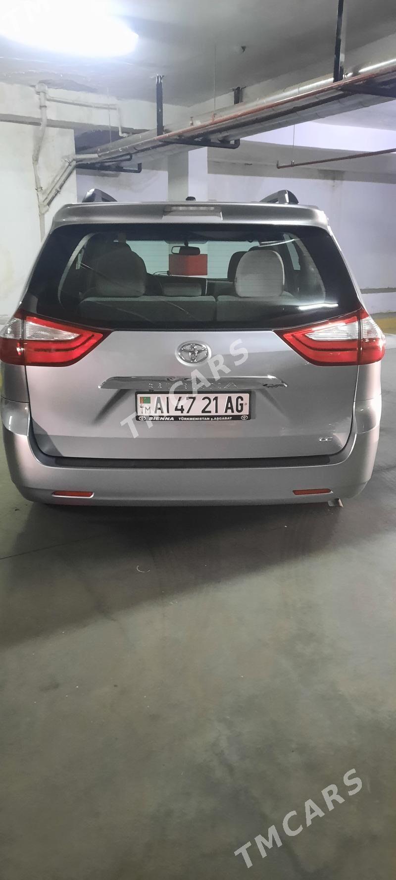 Toyota Sienna 2016 - 375 000 TMT - Sowetskiý köç. (Garaşsyzlyk şaýoly) - img 4